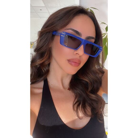 NEW Dior Signature S2U Sunglasses in Blue - Picture 3 of 8